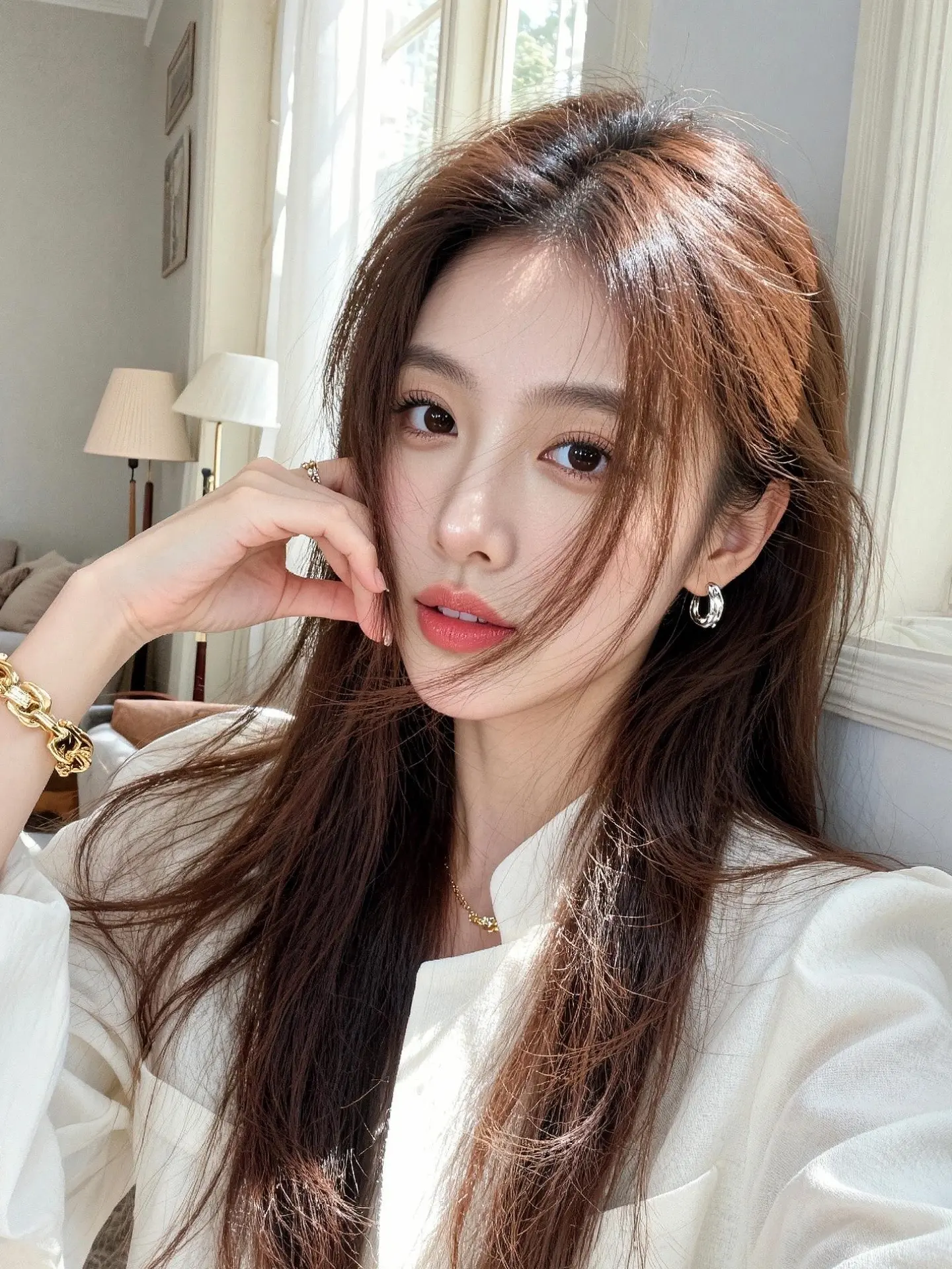 AI清透生活照 随变ai随便玩 玩法合伙人计划 随变一拍都很夯 高颜值美女