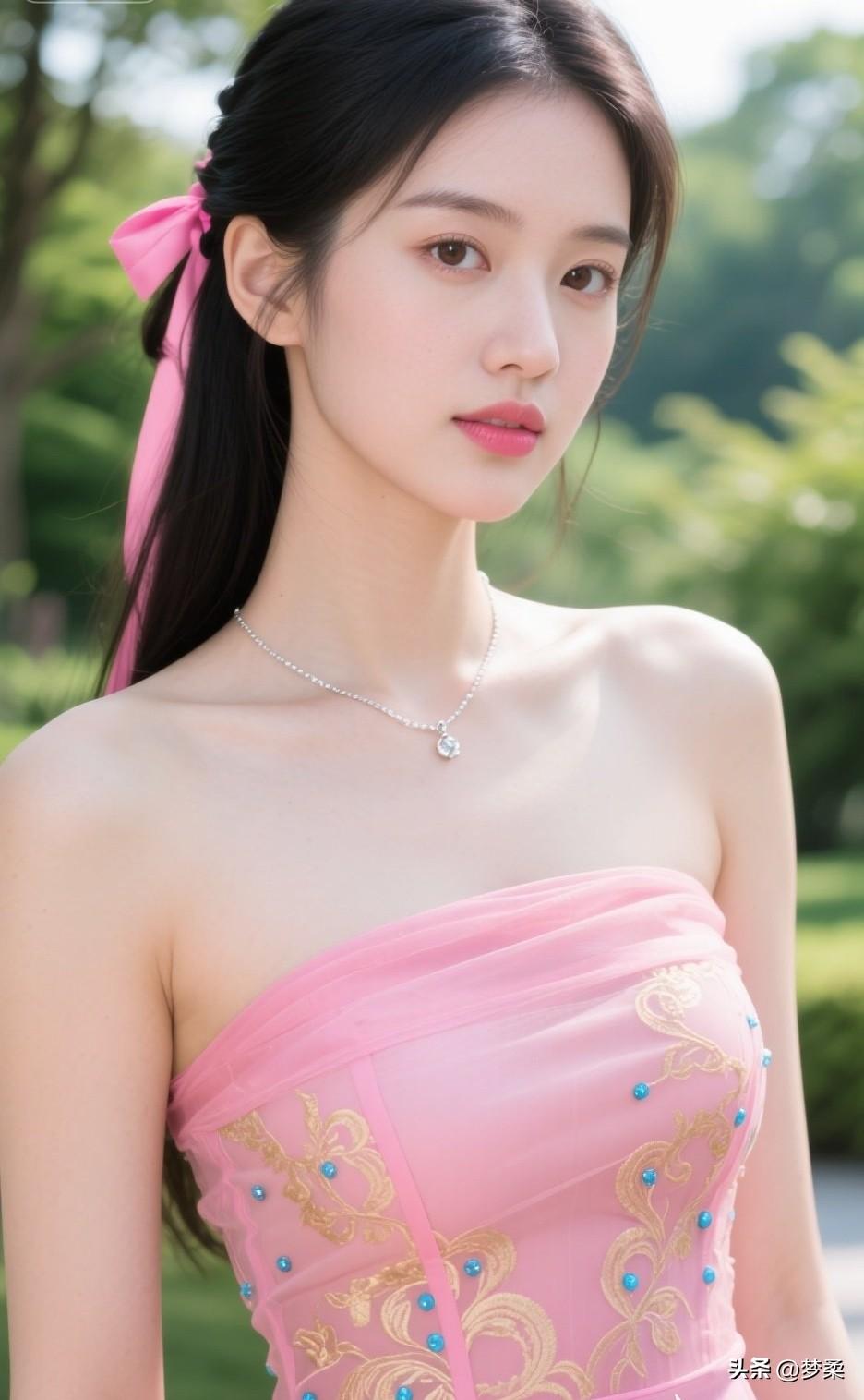 粉嫩少女心，优雅气质满满！🌸💖温柔气质少女风 少女清纯风 梦幻少女感