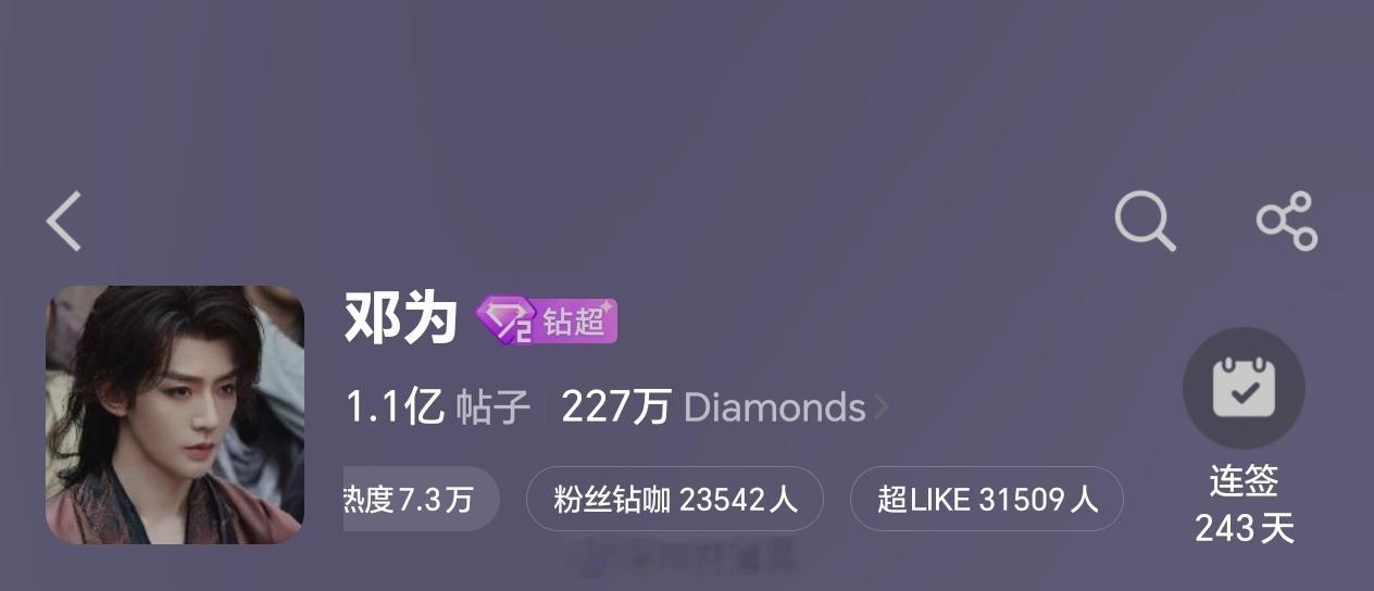 小仙还是准时准点的邓为超话昨日超like3.1万+邓为的穿搭没有上限，每套都是教