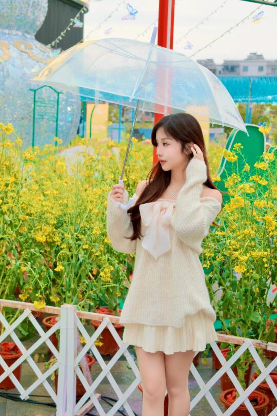 一秒掉进油画般的春天里🌼