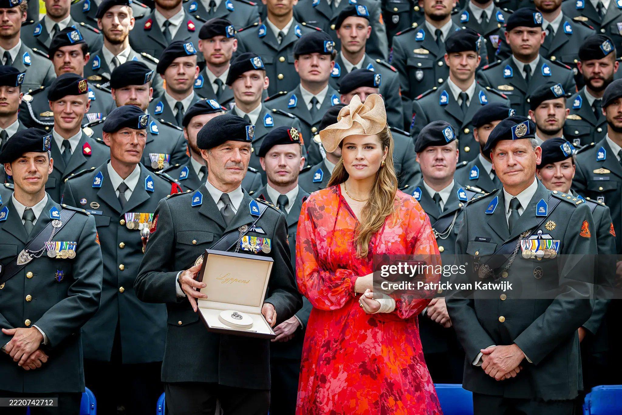 荷兰王室 🇳🇱6月18日，威廉-亚历山大国王和长女凯瑟琳娜-阿玛莉娅王储出席