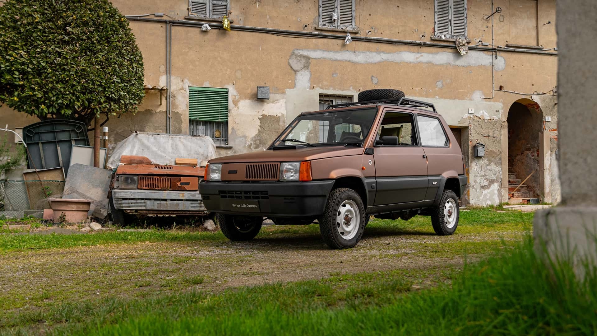 Garageltalia Customs Panda 4x4e l Taddeo