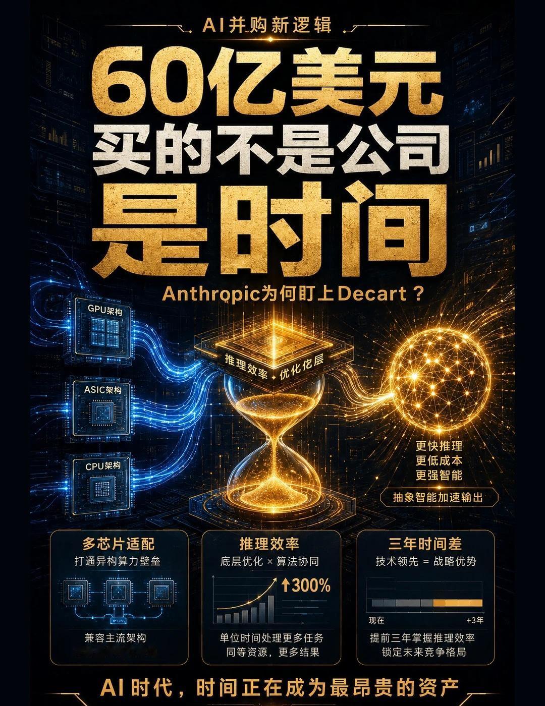 60亿美元，Anthropic买的不是公司，是时间
据报道，Anthropic正