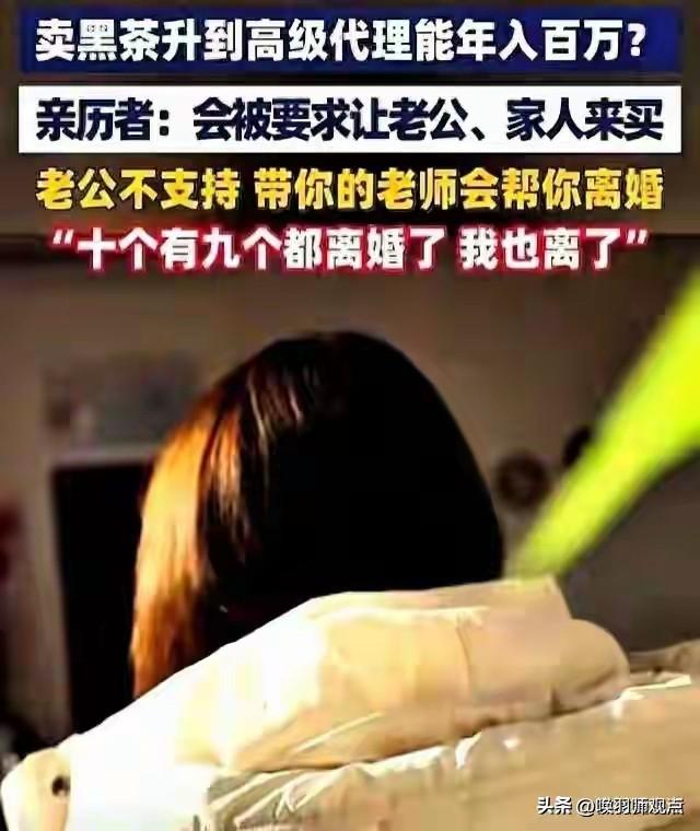 年入百万是假，陪睡换单是真！黑茶传销受害者哭诉内幕

2026年2月，媒体曝光理