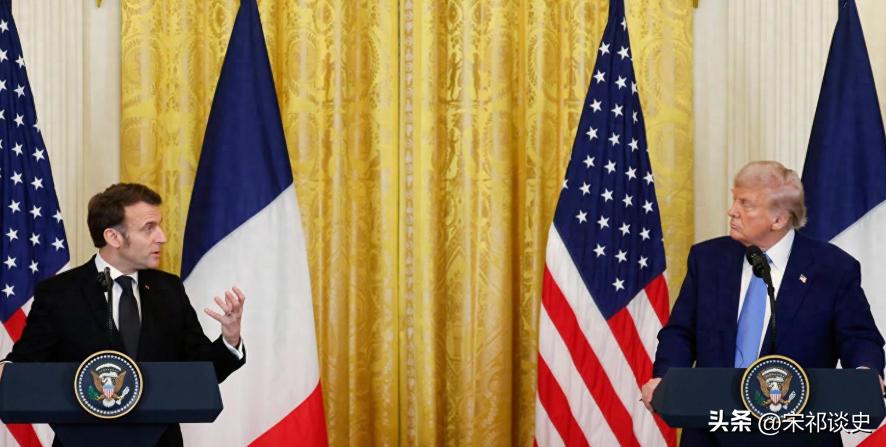 撕破脸！马克龙公开怒怼特朗普：你骂北约还辱我妻子！
法国总统马克龙近期罕见公开炮