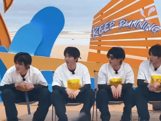 今天玩游戏的老时🥺 时代少年团奔跑吧首秀