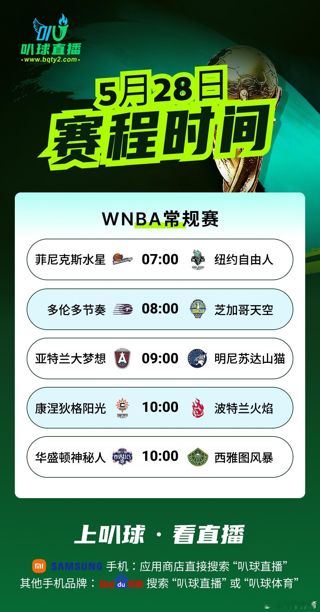 东决结束了，明天我们体验一下女子篮球吧，我们在叭球，不见不散！！！WNBANBA