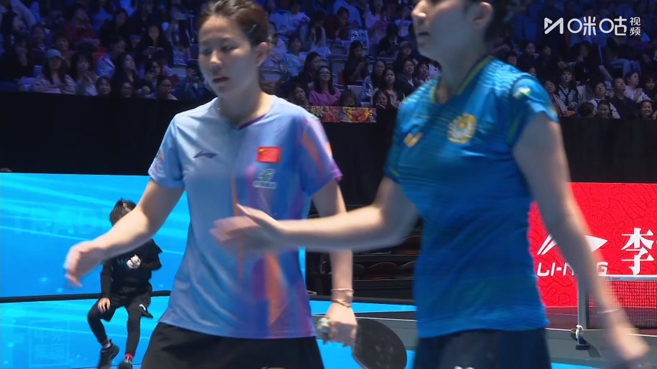 海口亚洲杯女单小组赛第三轮陈幸同3比0卡马洛娃(11-4，11-2，11-1)陈