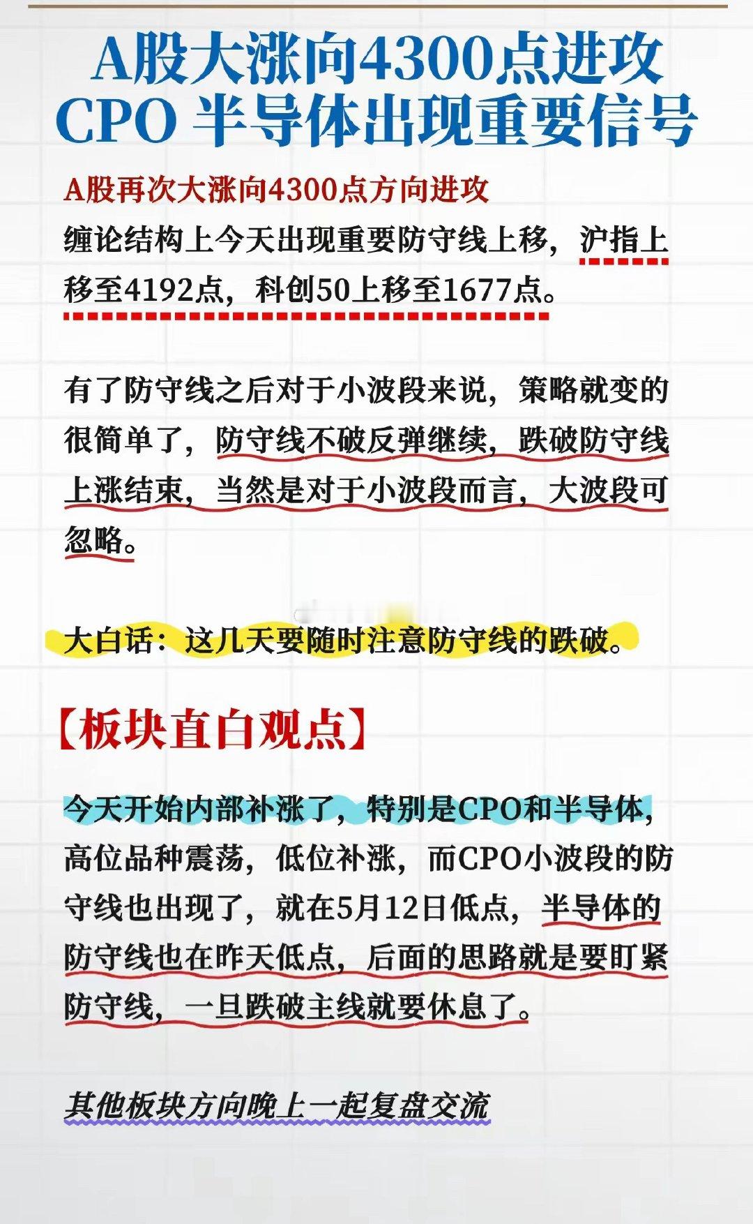 A股大涨冲4300点，明天周四怎么走？上热门 股民 财经 A股再次大涨向4300