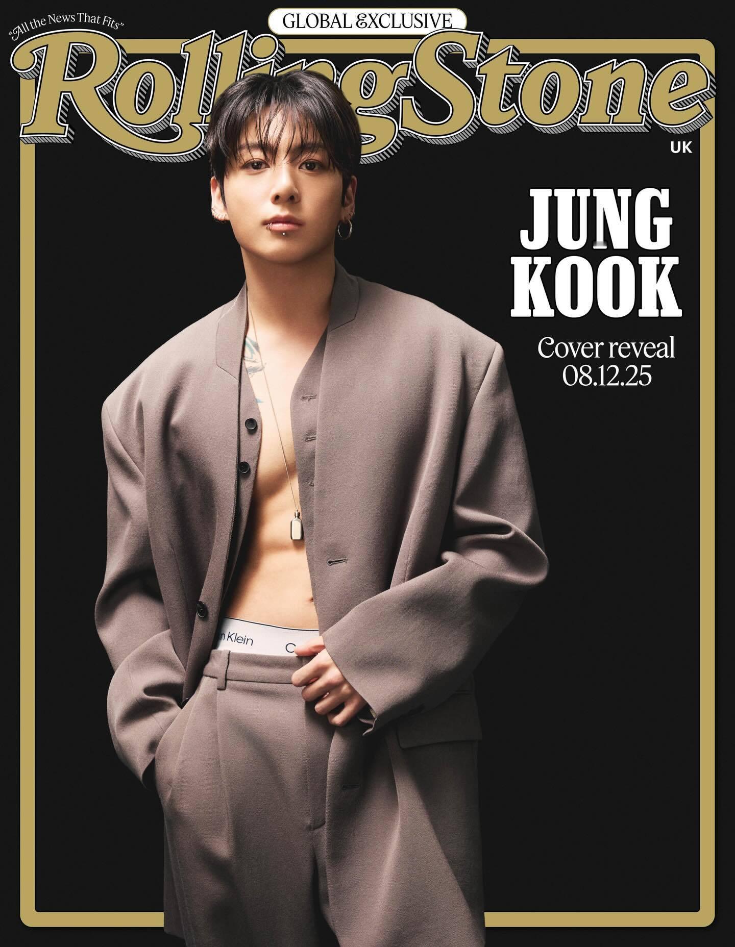 田柾国 x Rolling Stone JungKook新惊喜！！携手Calvi