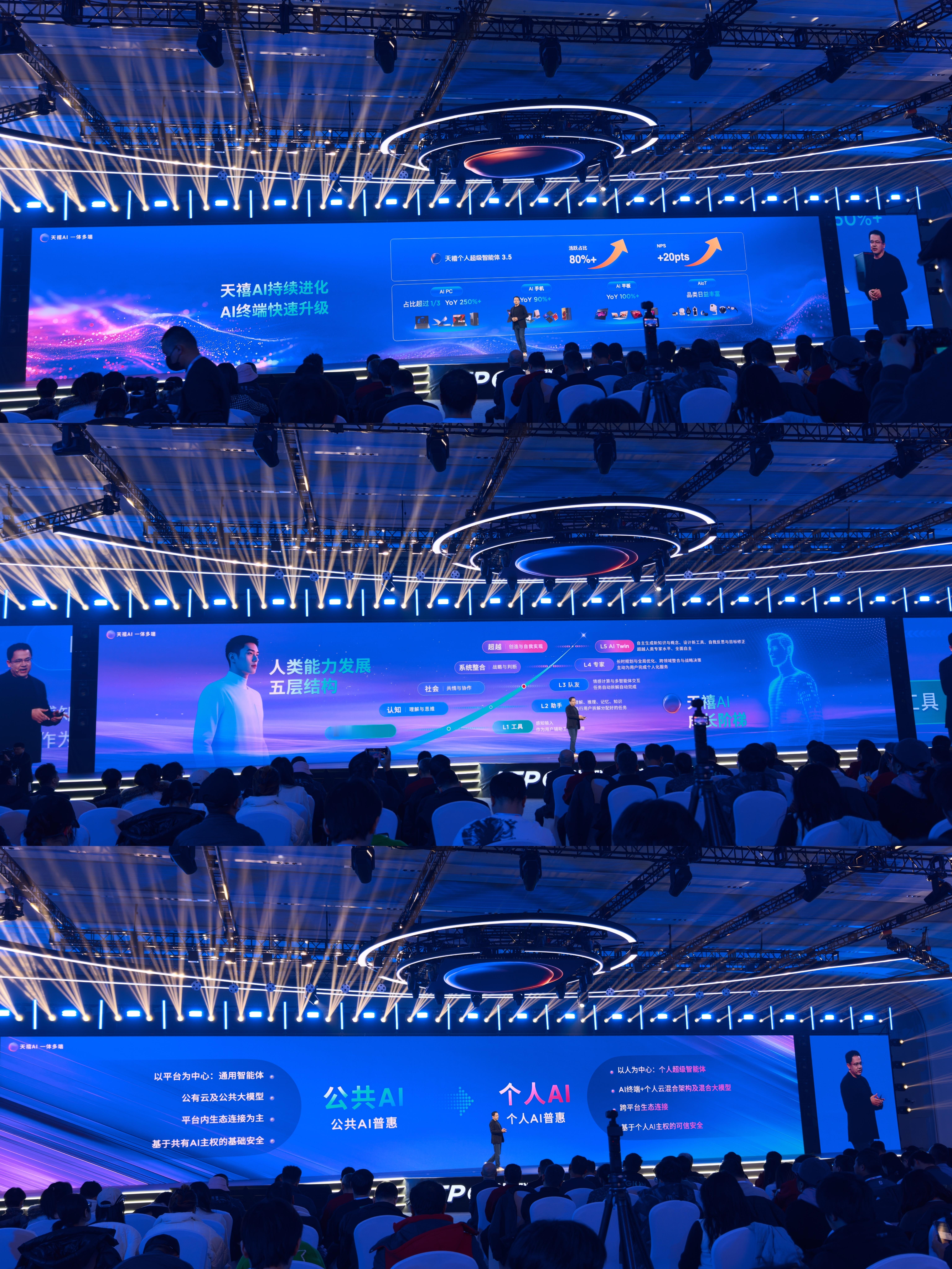 随着联想天禧AI持续进化，AI终端也将持续升级。联想 北京·中关村国际创新中心