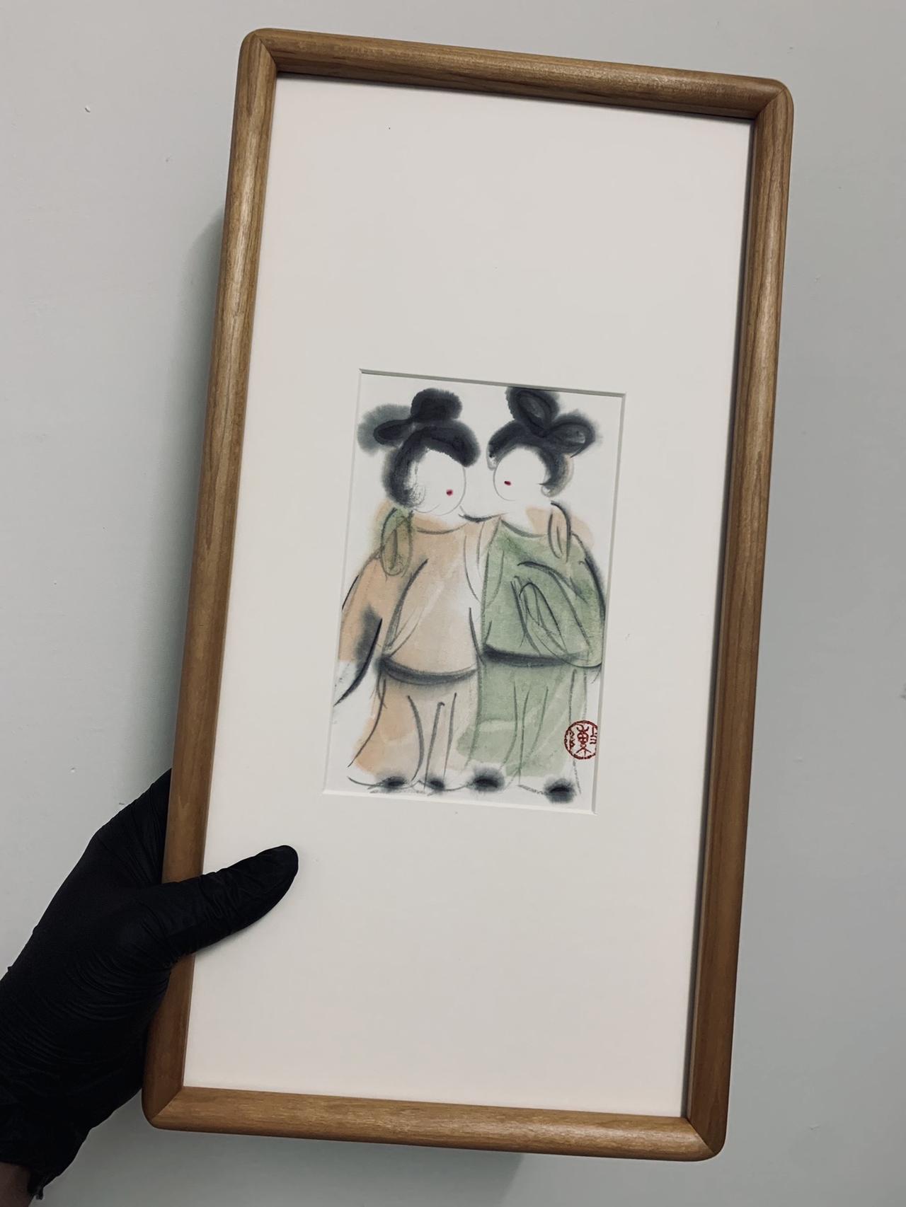 绘画 国画文创  艺术收藏 水墨画 国风