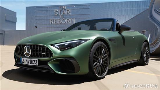 #大v聊车##enzo碎钞机# 【最强三叉星敞篷跑车——AMG SL63 S E