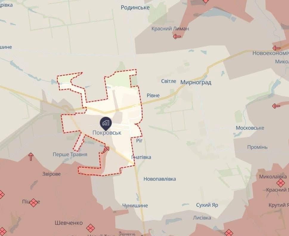 瑟爾斯基表示，俄羅斯關於烏克蘭軍隊在波克羅夫斯克或庫皮揚斯克遭到「包圍」的宣傳並