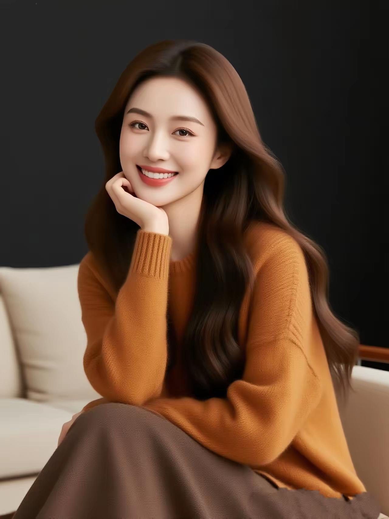 温暖秋日穿搭，甜美笑容，元气满满！🍂😊