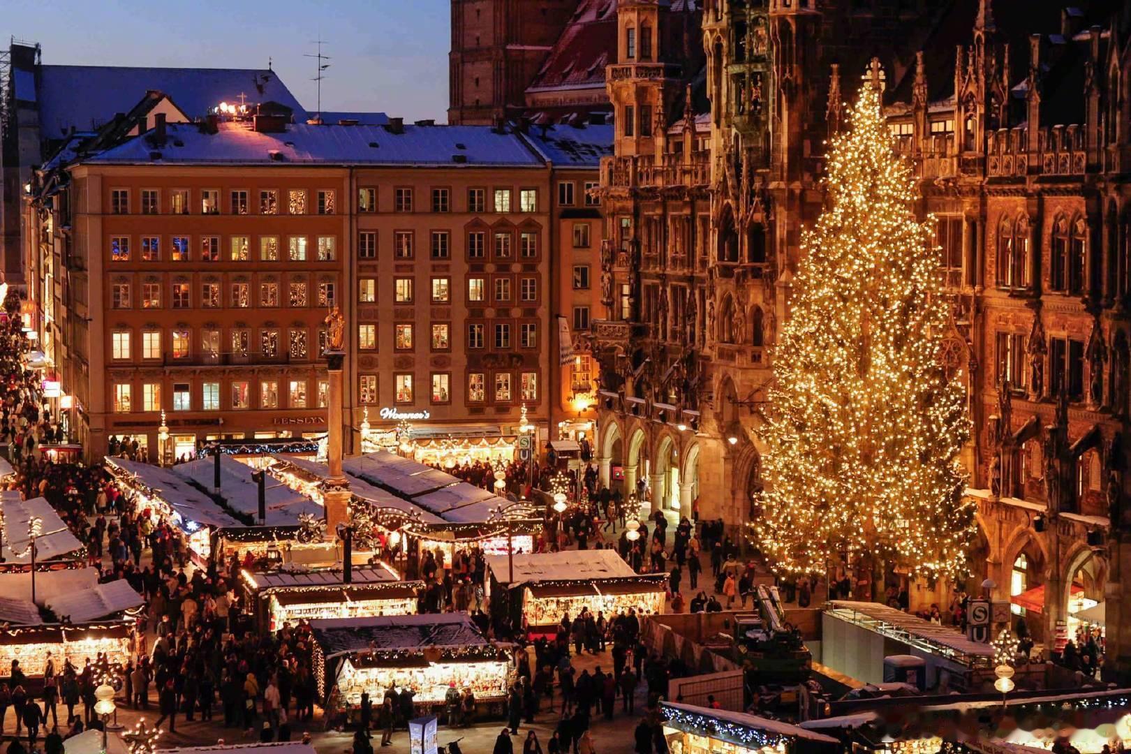 【这里是德国】在圣诞市集中感受慕尼黑的冬日魔法当烤杏仁的甜香与热红酒（Glühw