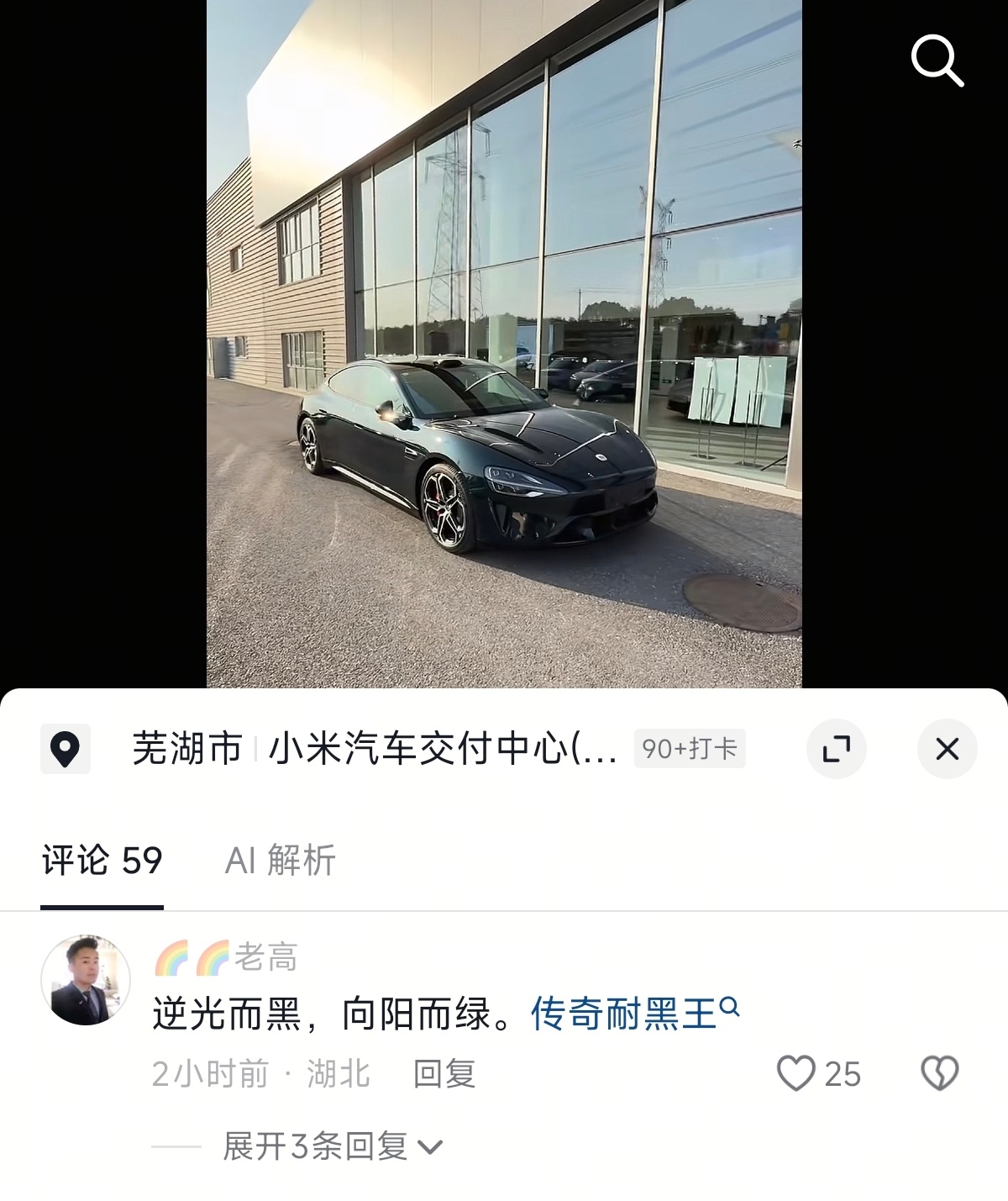 逆光而黑，向阳而绿 —— 传奇耐黑王小米汽车小米科技