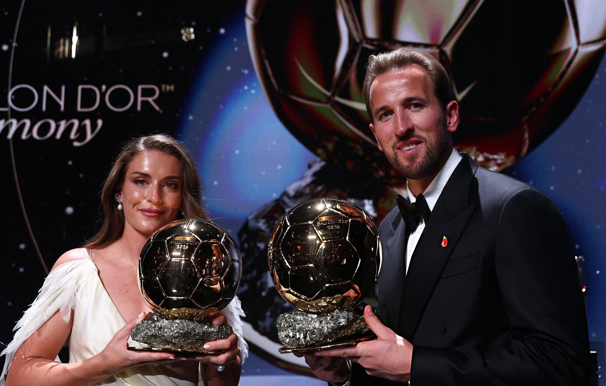 Alexia Putellas & Harry Kane 金球奖排名 ​​​