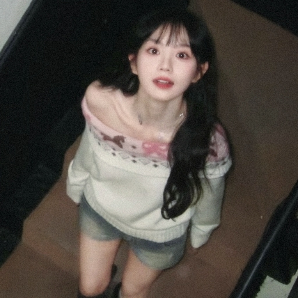 田曦薇🐱在楼梯口捡到了一只可爱小猫🐱🥰 ​​​
