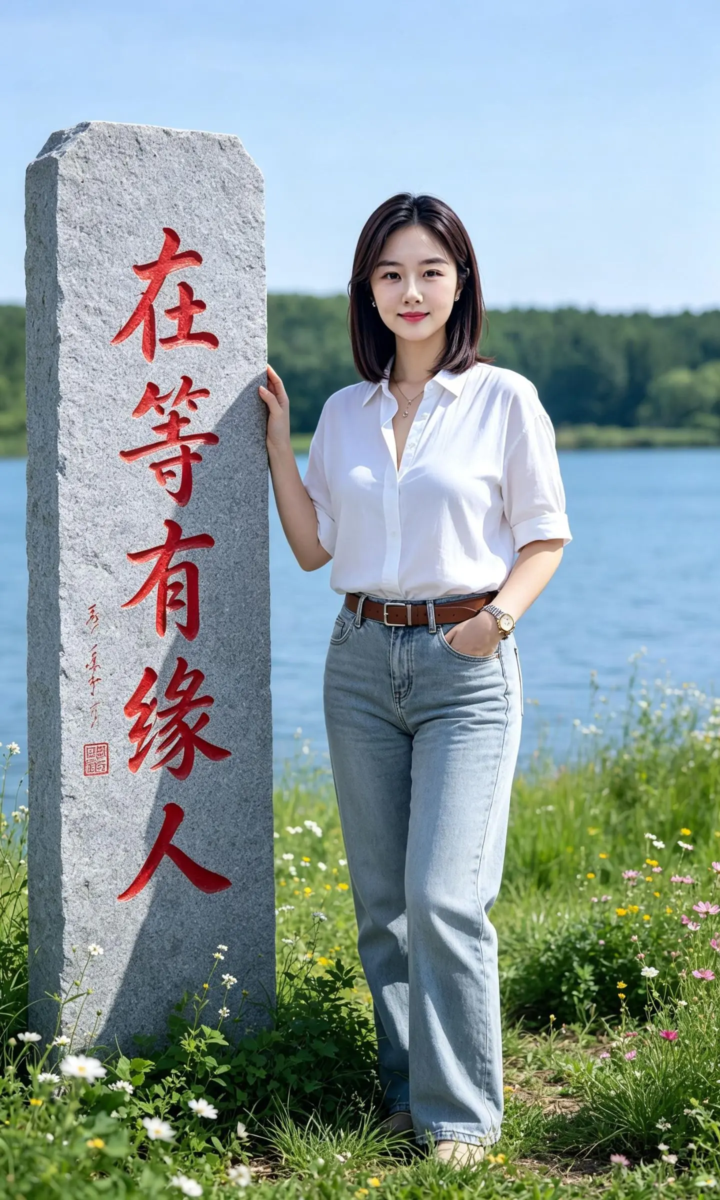 尝过人间烟火，看过沿途风景，只想静待一位有缘人。相知相守，烟火相伴，共度余生。