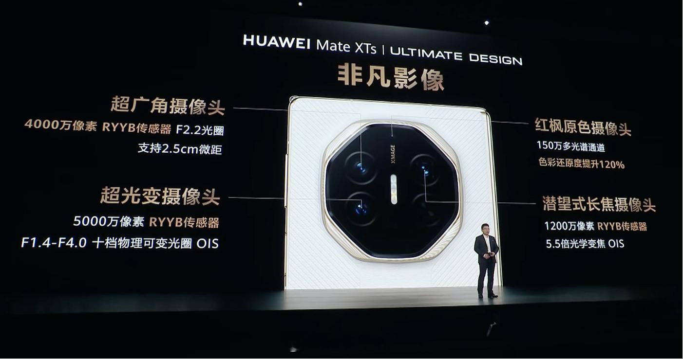 华为发布会，华为Mate XTs 非凡大师发布10.2英寸3K大屏，3184*2