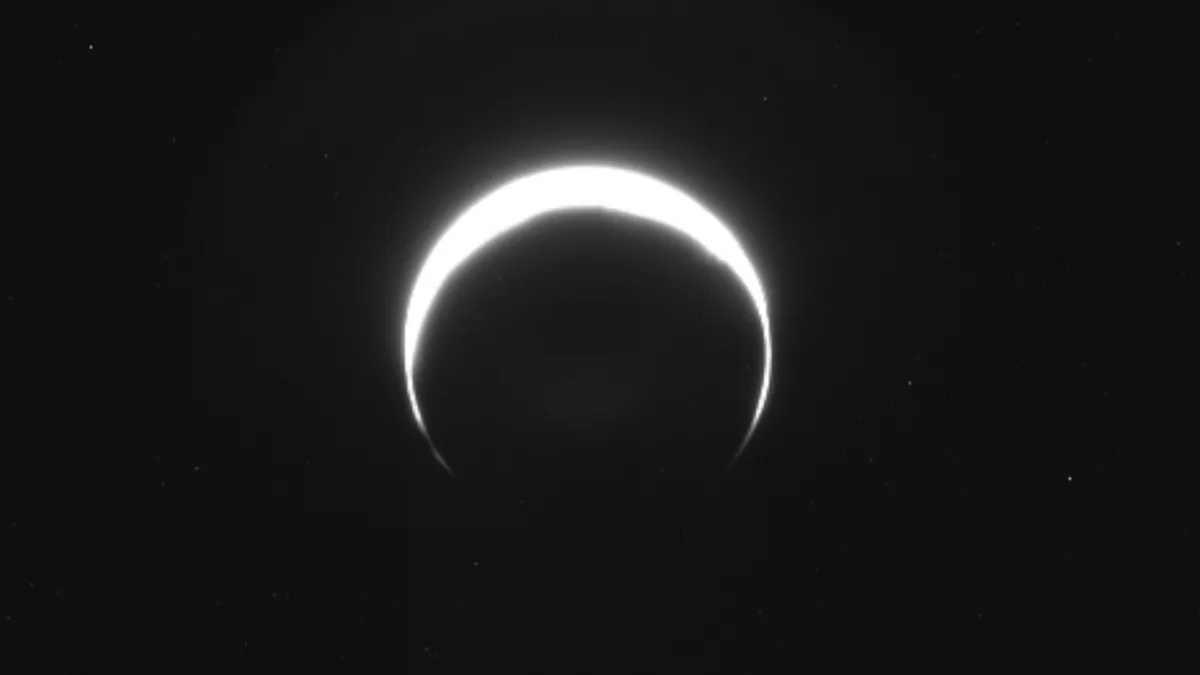 2026年5月14日，NASA的灵神星（Psyche）探测器在飞向火星途中，拍下