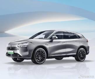 魏牌新摩卡DHT-PHEV，外观设计长这样。

大五座SUV，4881x1960