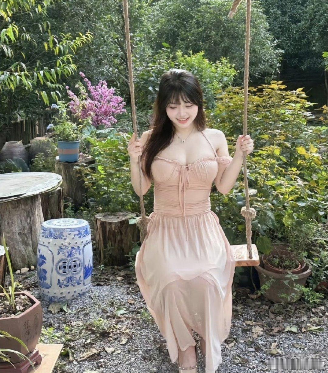谁不喜欢粉粉的女孩子呢 ​​​