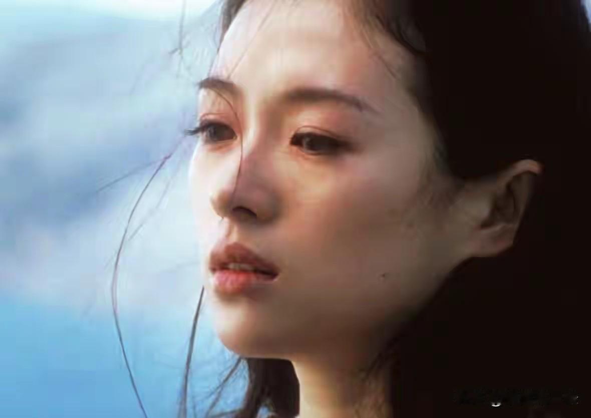 章子怡确实不是美得超凡脱俗的那款，但李安导演说过她的脸无论什么角度拍摄都好看，不