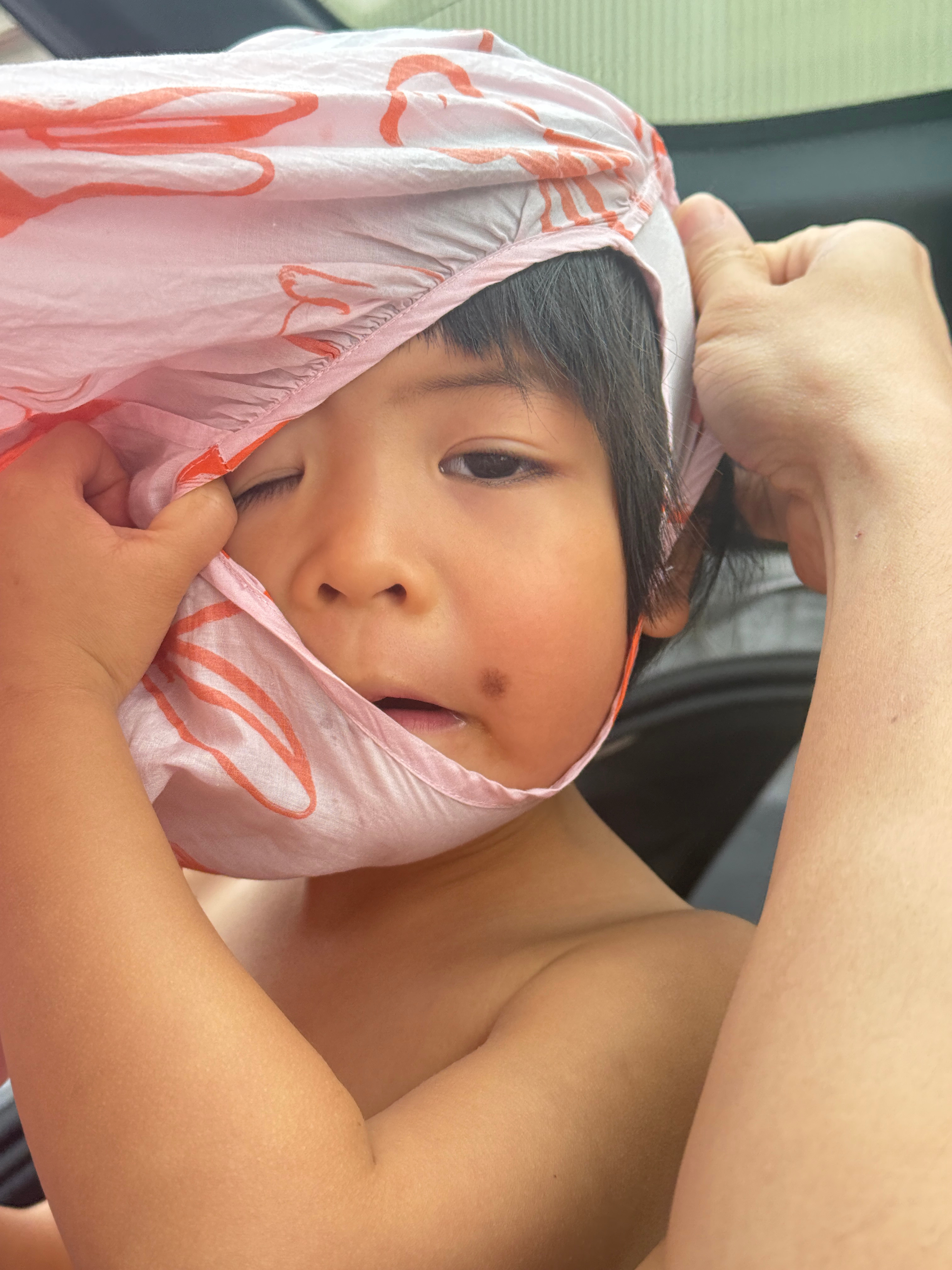 旅蛙给球换衣服 