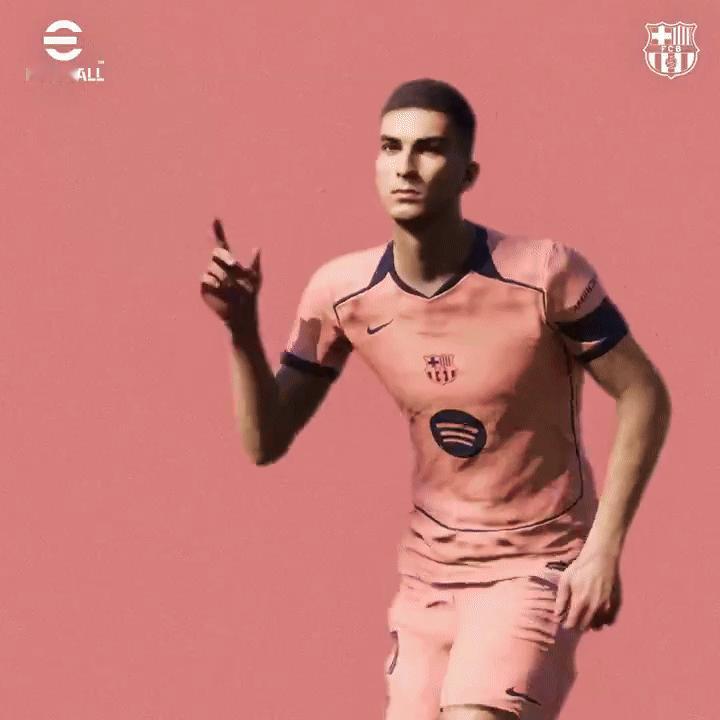 埃尔切vs巴萨   ⏰️比赛第40分钟，德容晃过门将后冷静传球，费兰怒射得分，巴