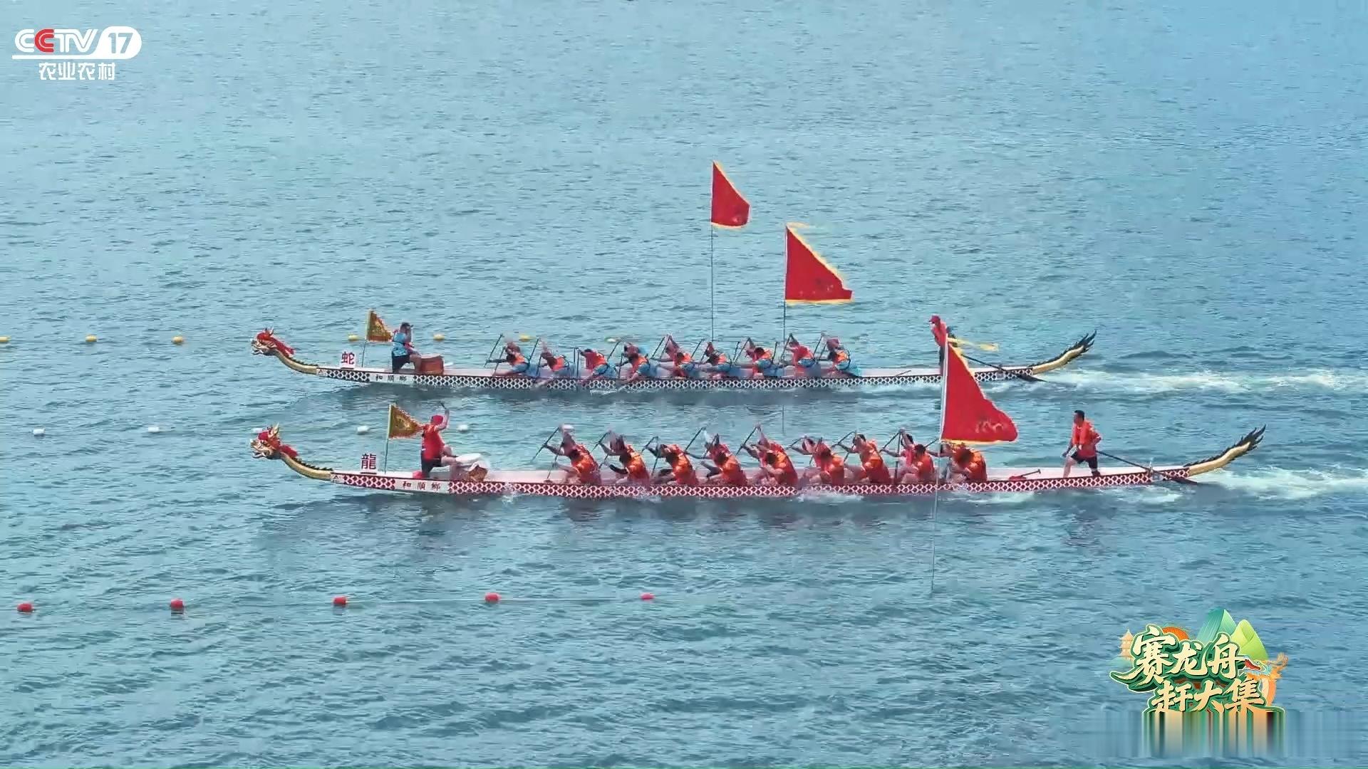 汕尾海上龙舟有多燃汕尾端午氛围感绝了十二生肖龙舟齐赴蓝海赛场，二十人同船齐心挥桨