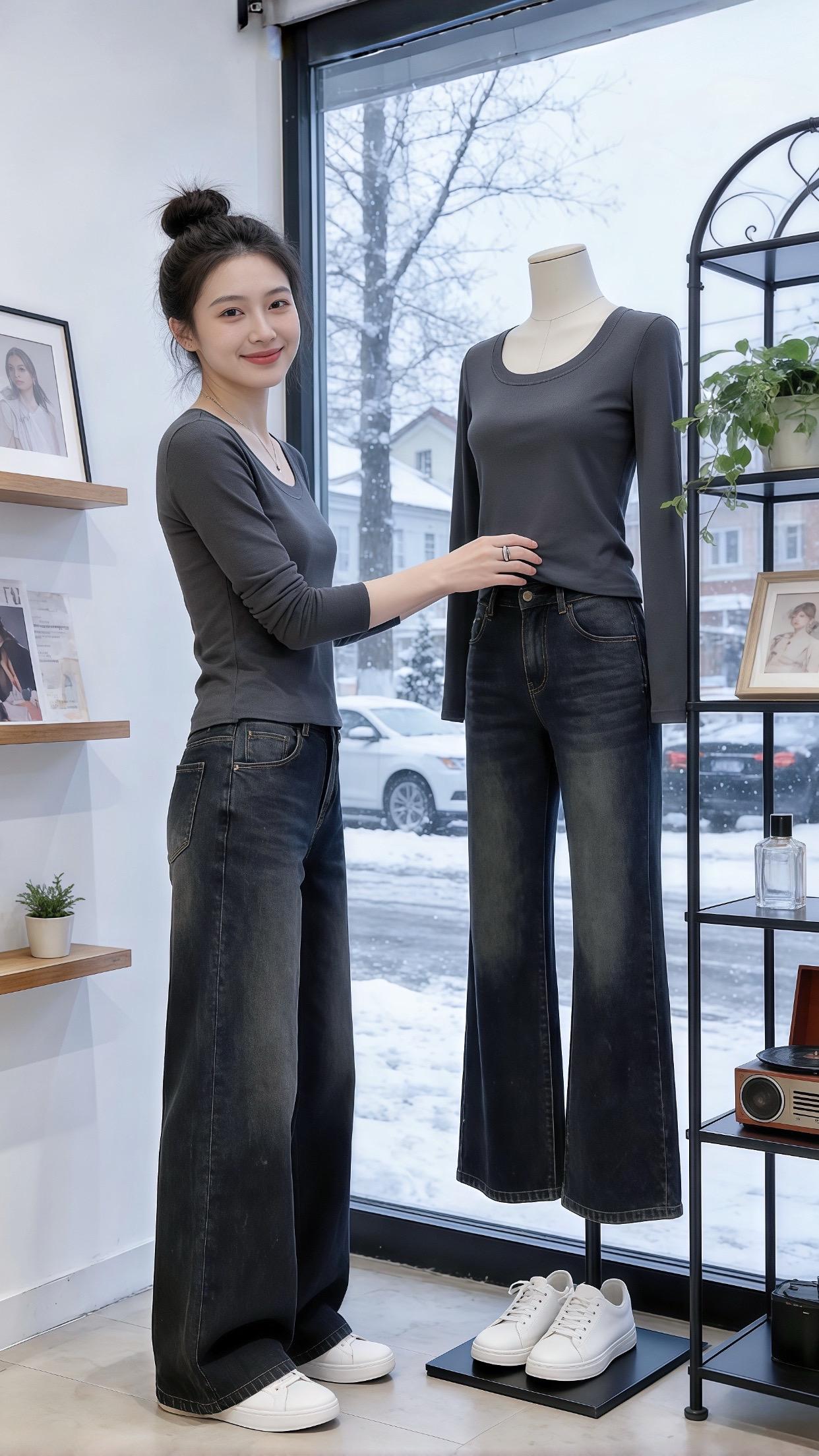 用暖系氛围感打开冬日 漂亮内搭让我赢在了穿搭起跑线 双12冬日氛围感穿...