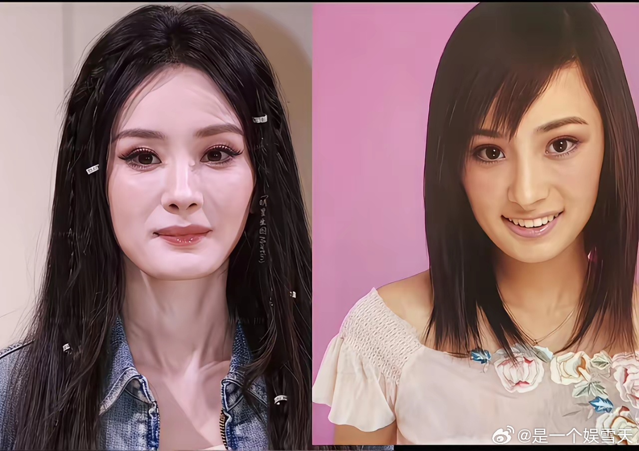 杨幂怎么跟刚出道那会儿越来越像了？原生脸正在疯狂长出血肉 
