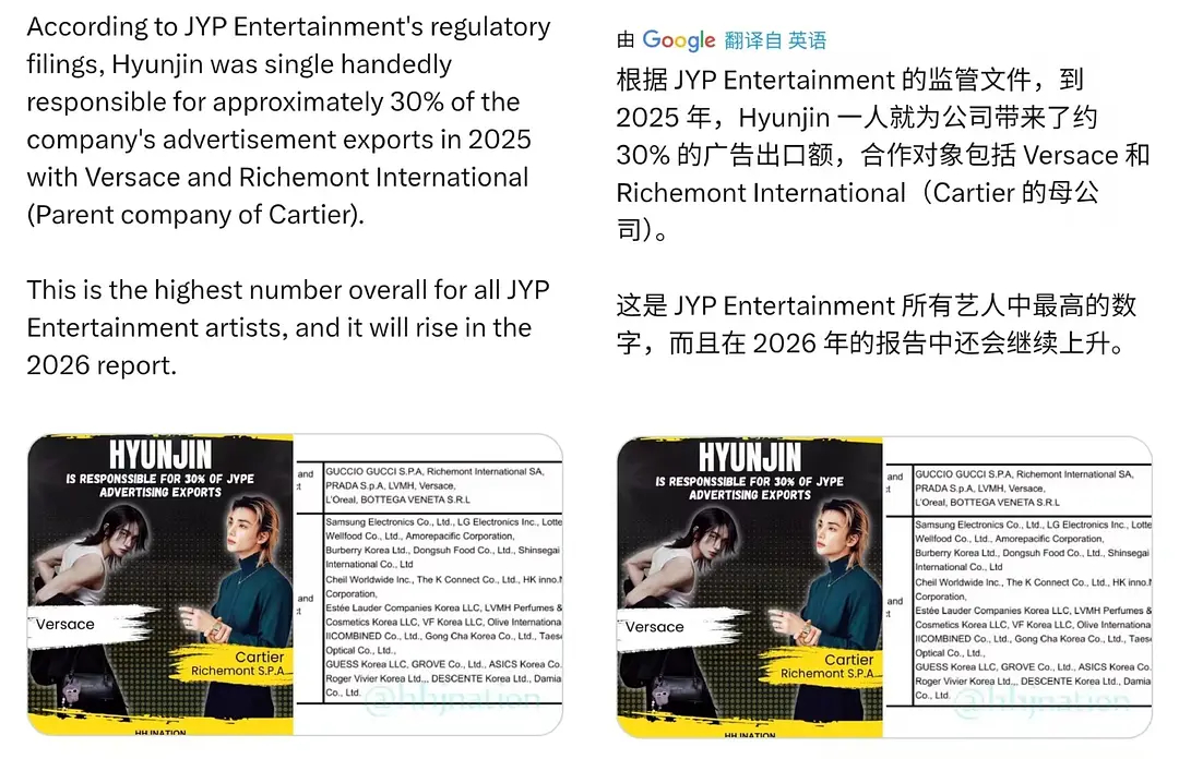 李龙馥那么多代言为什么代言回报率最高的却是黄铉辰