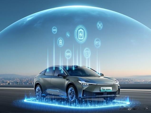 一汽丰田在2025年年尾给大家送来了王炸车型，丰田品质B级的纯电家轿丰田bZ5智