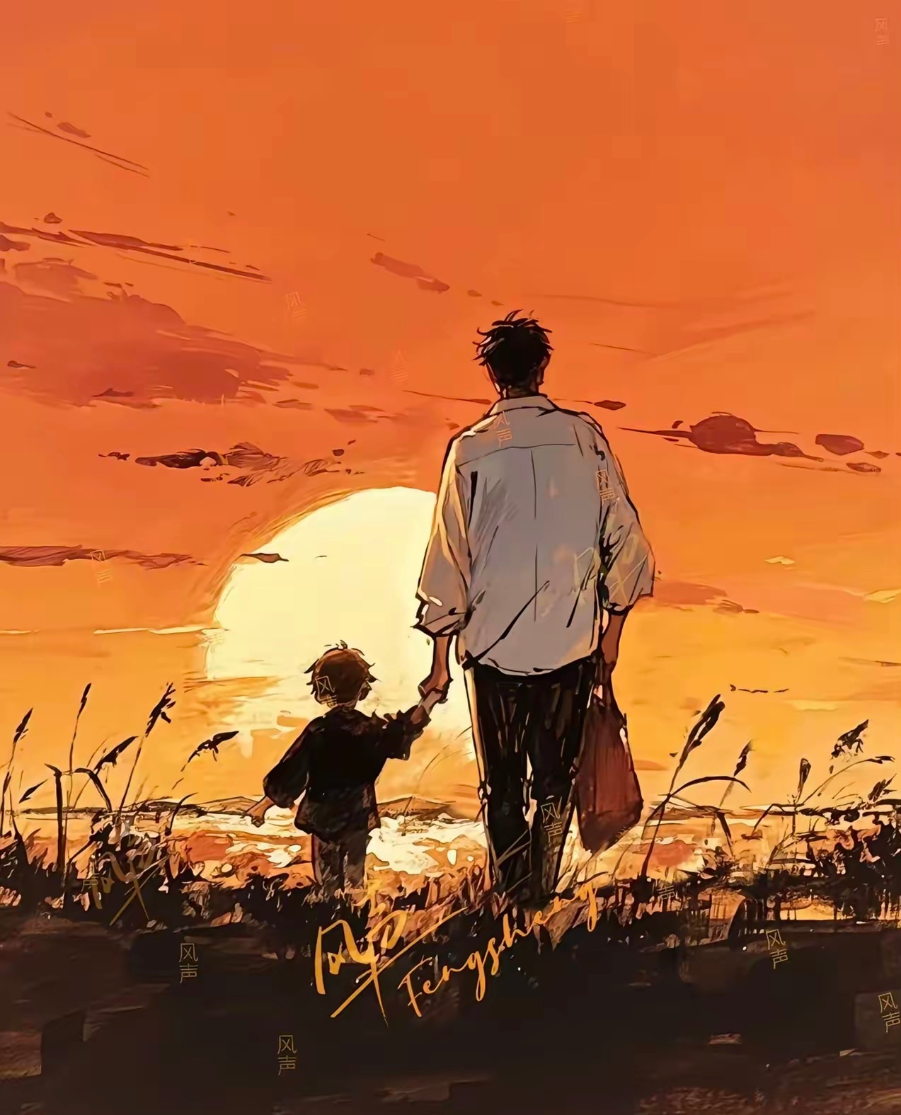 儿子与父亲的关系，大抵是分为三段的。前二十年，儿子拗不过父亲。这时的父亲是无可撼