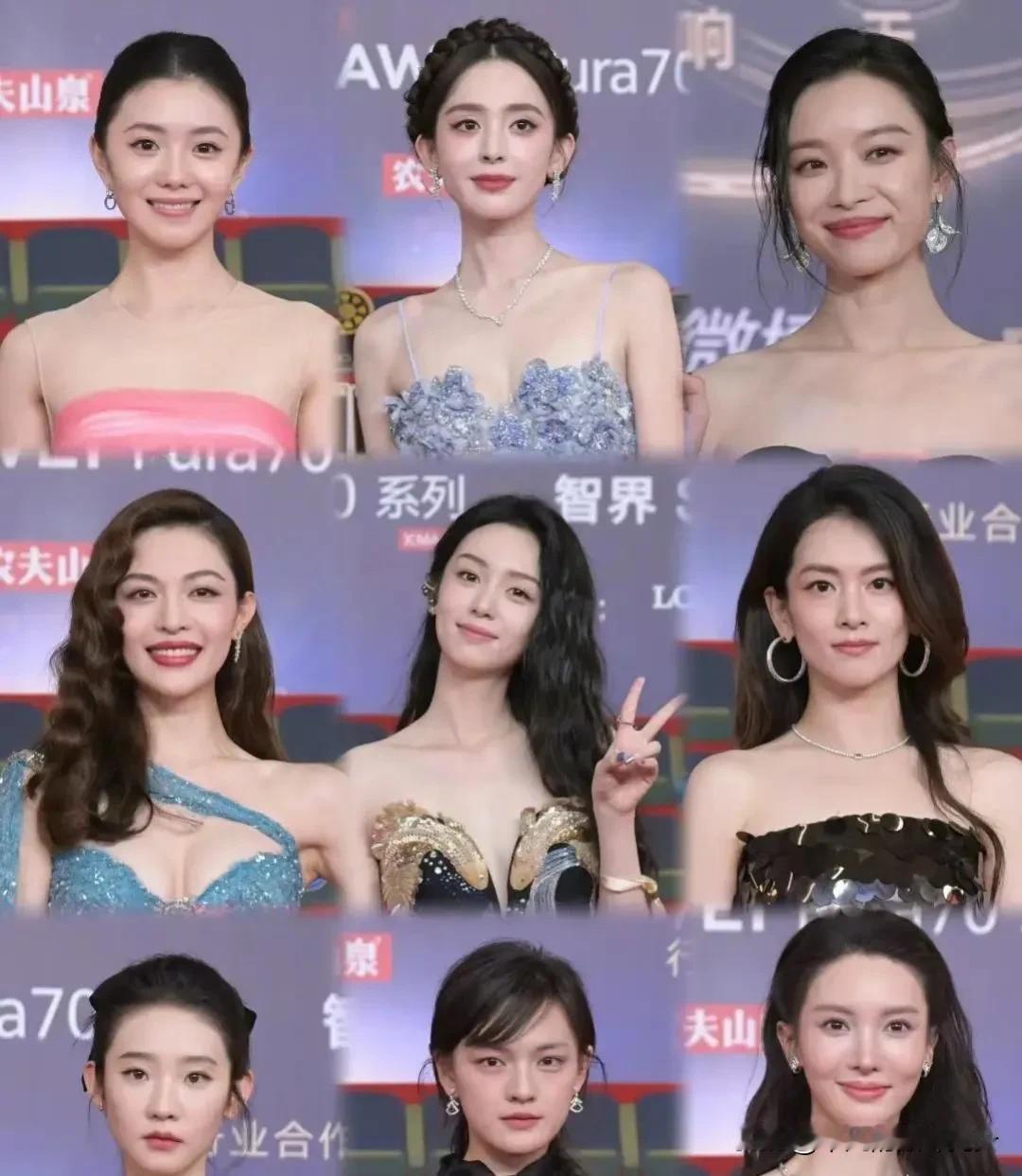 理性讨论：谁的脸赢了？我喜欢的，巅峰郝蕾，刘亦菲、万茜、倪妮，四朵金花#明星脸型