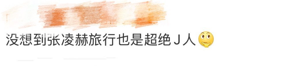 张凌赫旅行也是超绝J人湖南卫视跨年演唱会旅行要把每一分钟都规划到位的，非张凌赫莫