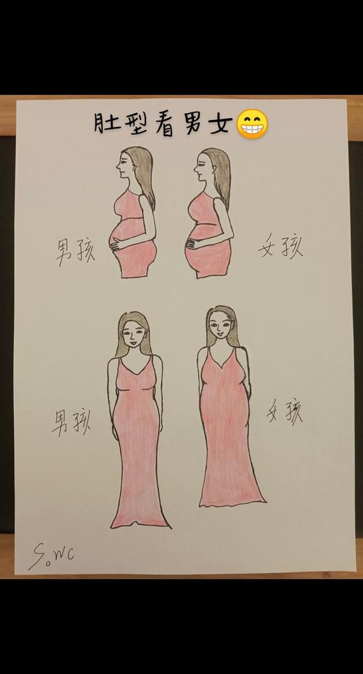 #怀孕看肚子怎么看男孩还是女孩#搞笑灵魂画手#搞笑#内容过于真实😂😂