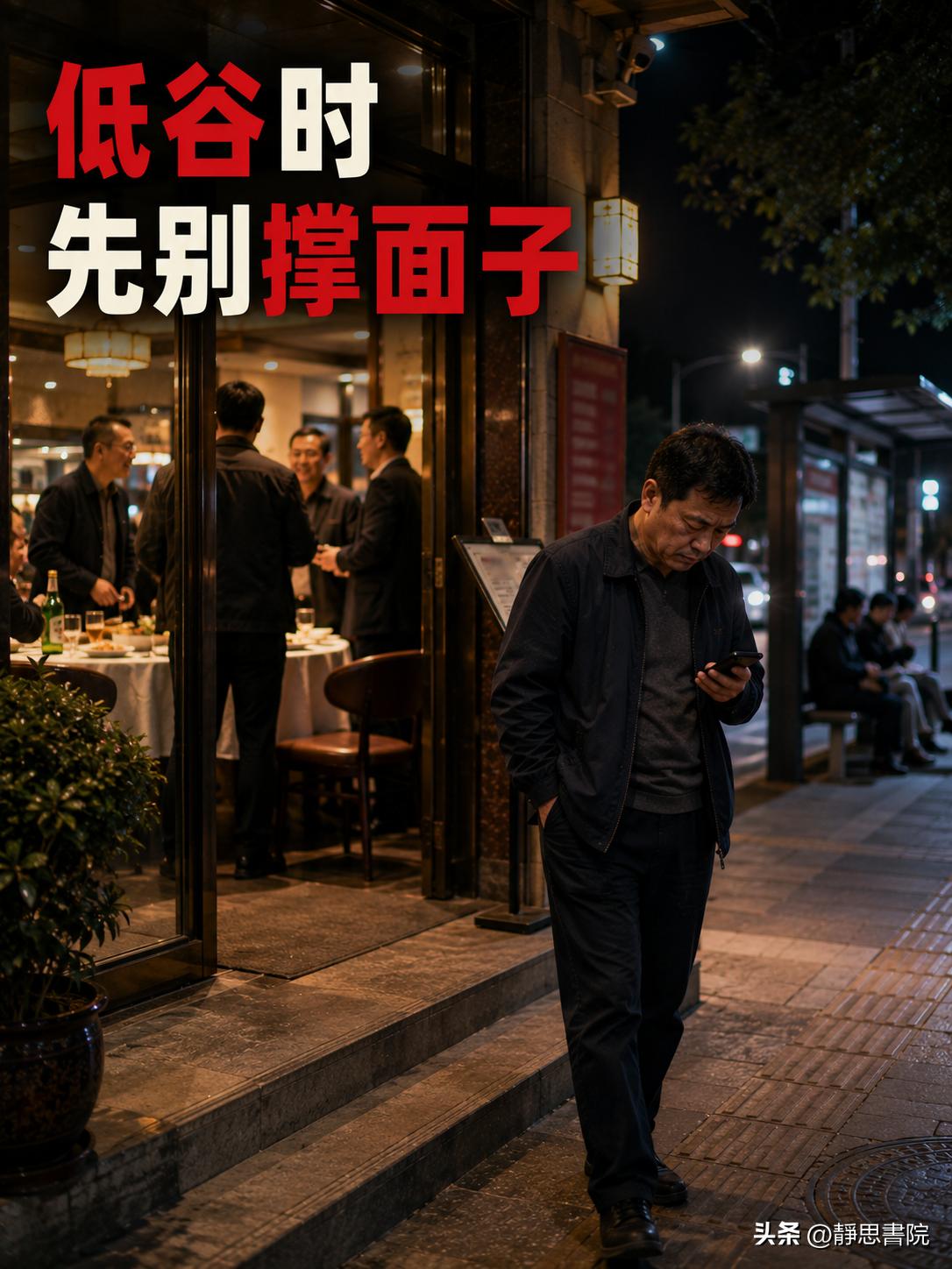 《史记》：人在低谷时，最怕急着证明自己“还行”
人一旦从高处掉下来，最难放下的，