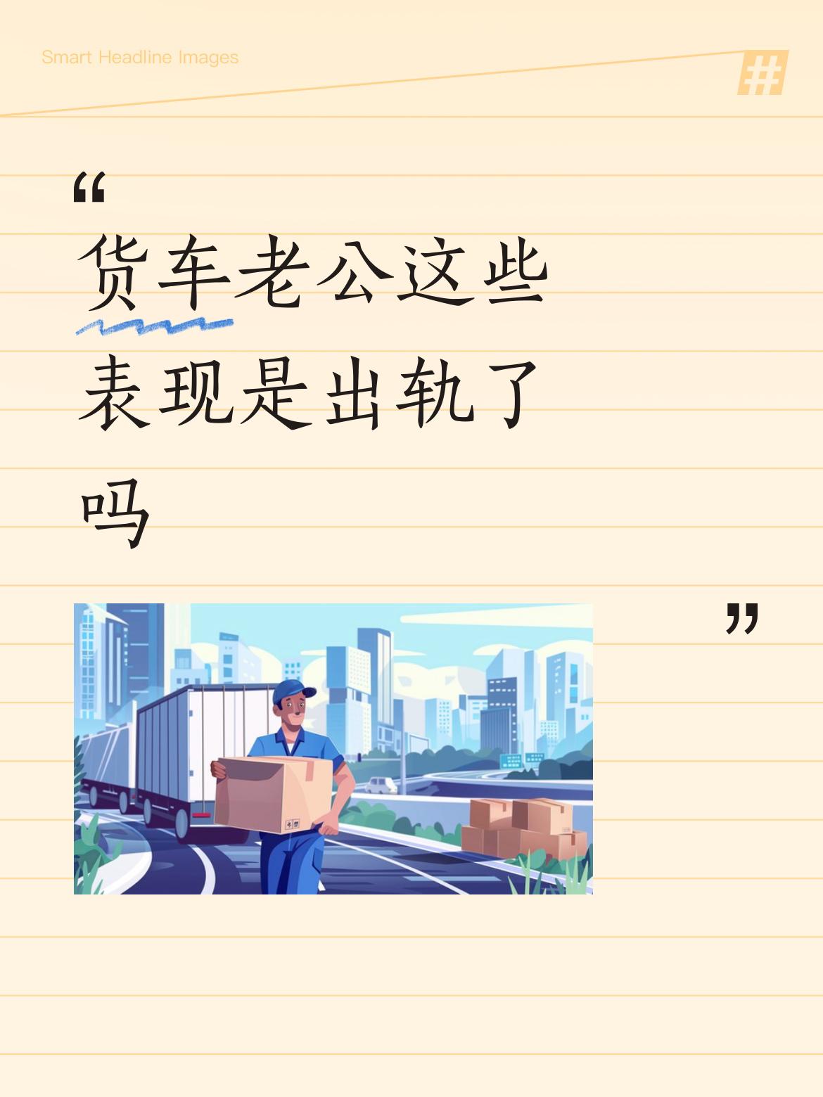 ？最近新疆喀什有个妻子怀疑货车老公出轨，直接挂车尾跟踪，这事儿真是又离谱又惊险。