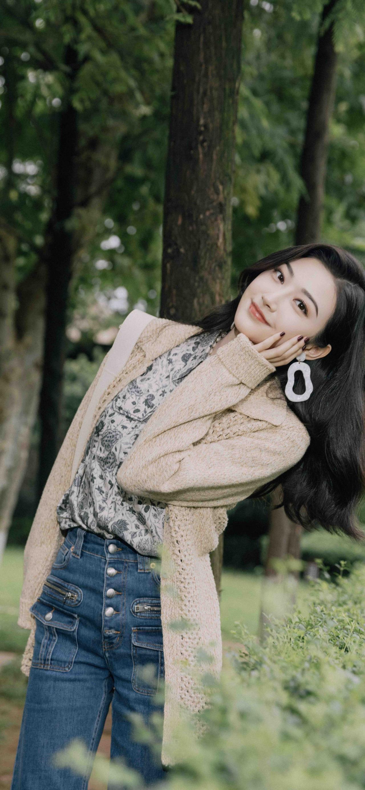 美女壁纸-第6129期-景甜