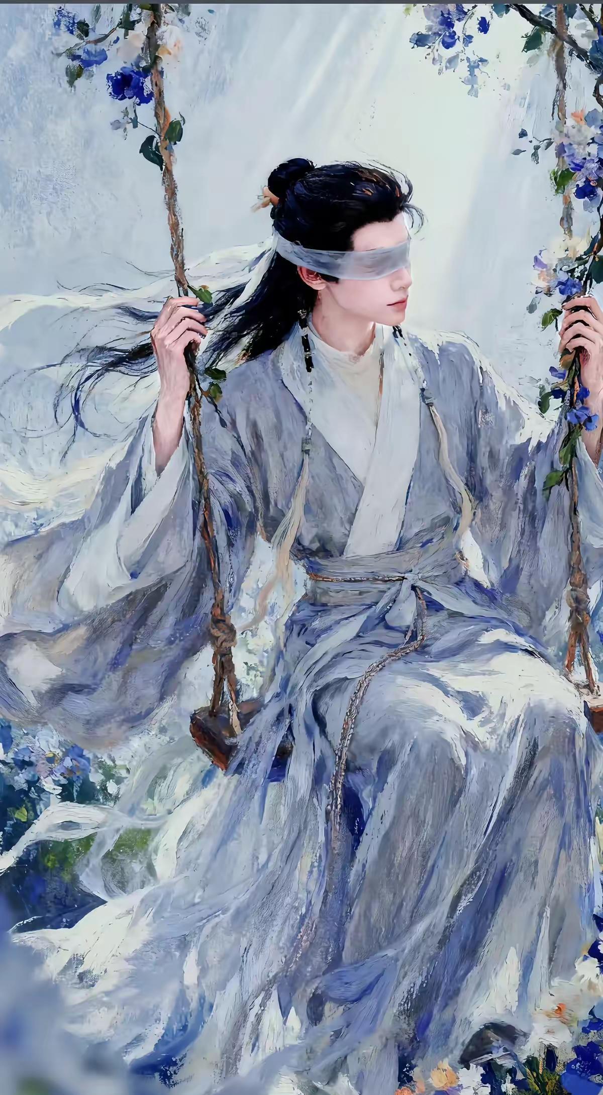 极致的素雅与繁复，衣服和人都好看！罗云熙神韵真的与生俱来