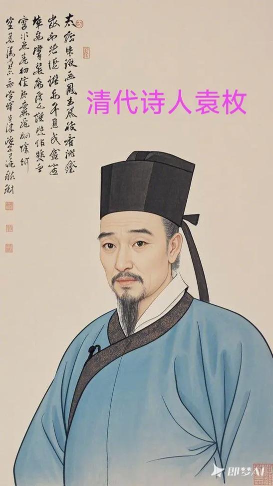 背《祭妹文》后所了解的袁枚和袁机

袁枚:字子才，号简斋，晚年自号仓山居士，随园