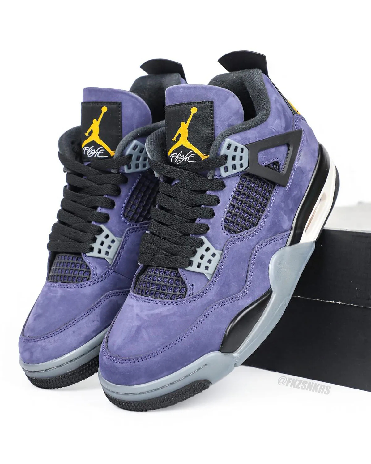 Air Jordan 4 “Lakeshow”  实拍  2026年2月14日全