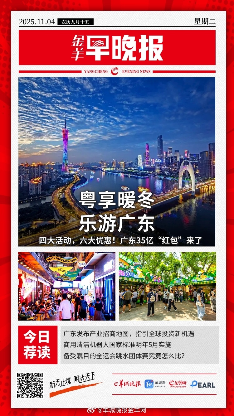 #金羊早晚报# 广东财政专项新增35亿元促消费！最高消费券补贴达5000元；商用