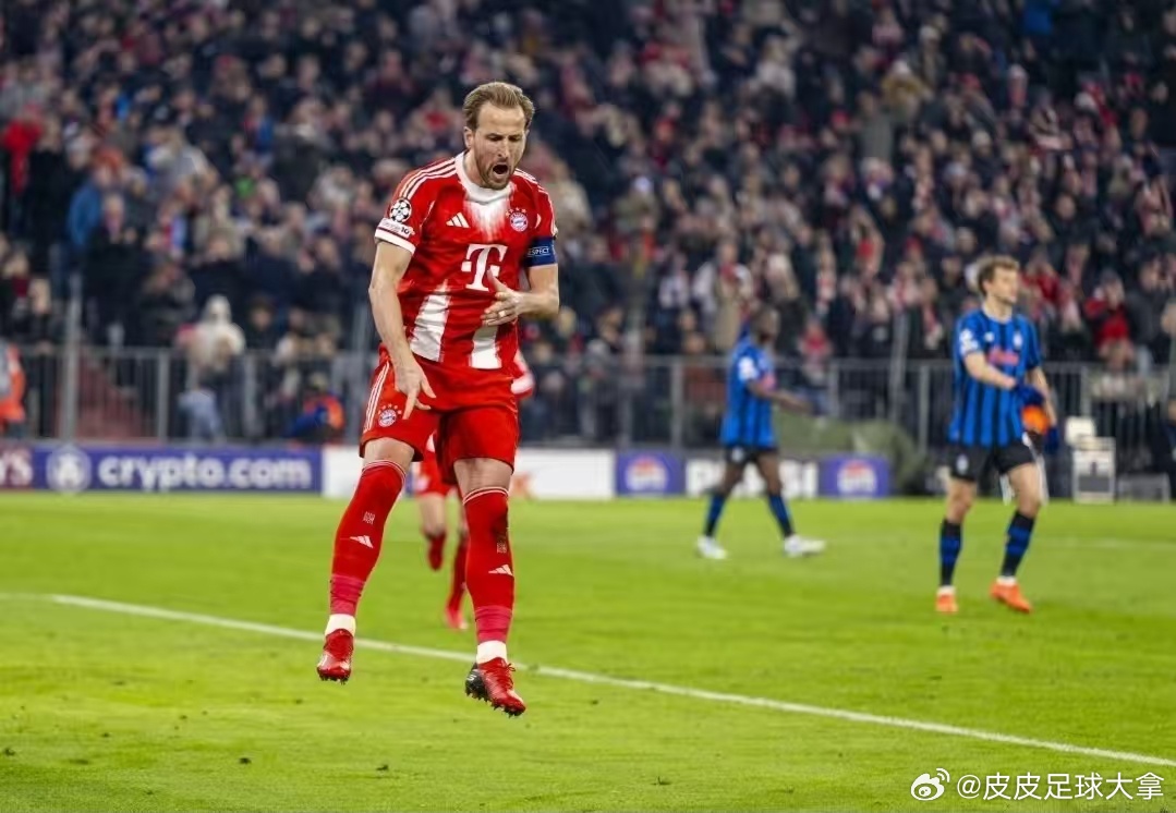 皇马vs拜仁淘汰赛杀神！凯恩欧冠34场29球领衔群雄北京时间4月8日凌晨3:00