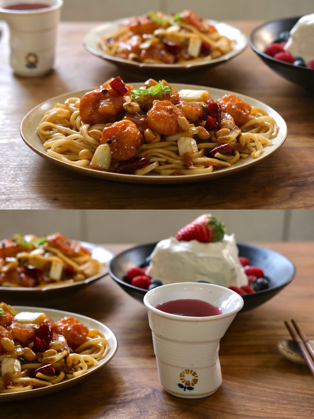 309天｜才发现宫保虾球拌面这么好吃！