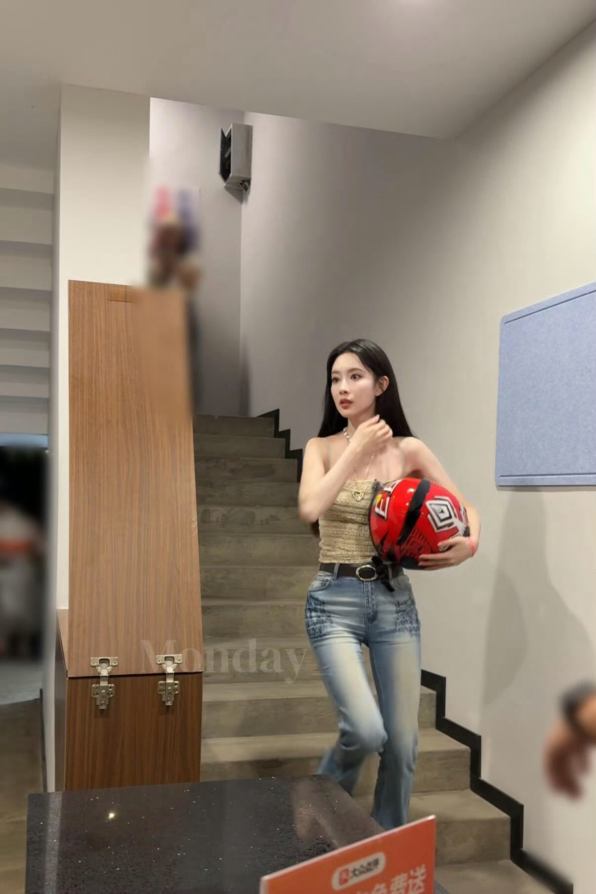 我老公来接我了